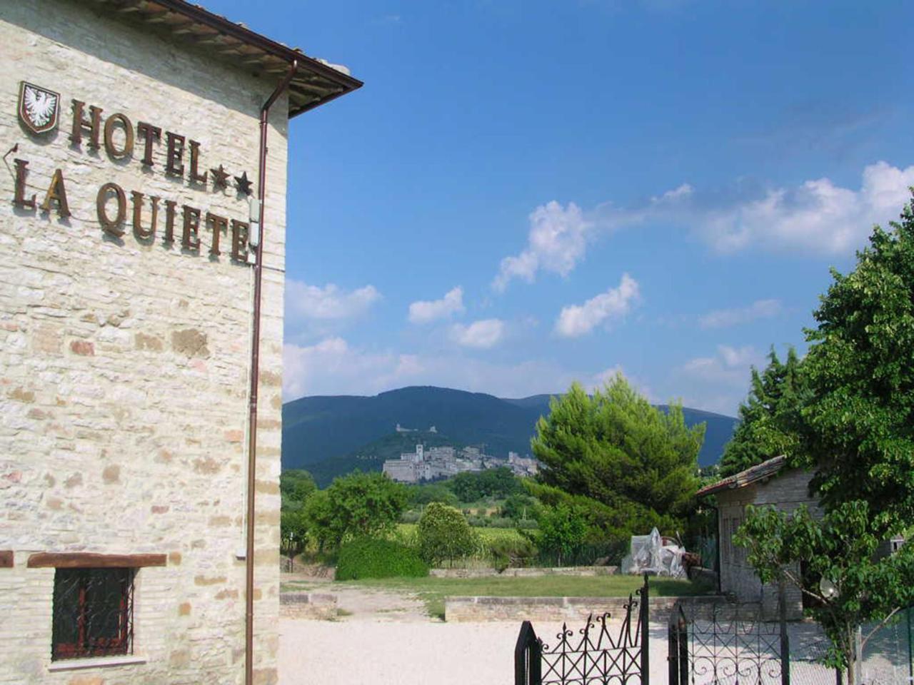 Hotel La Quiete Assisi Exterior photo